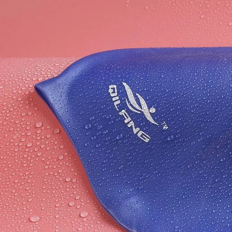 No Fog Head Silicone High-quality Swimming Cap Adults