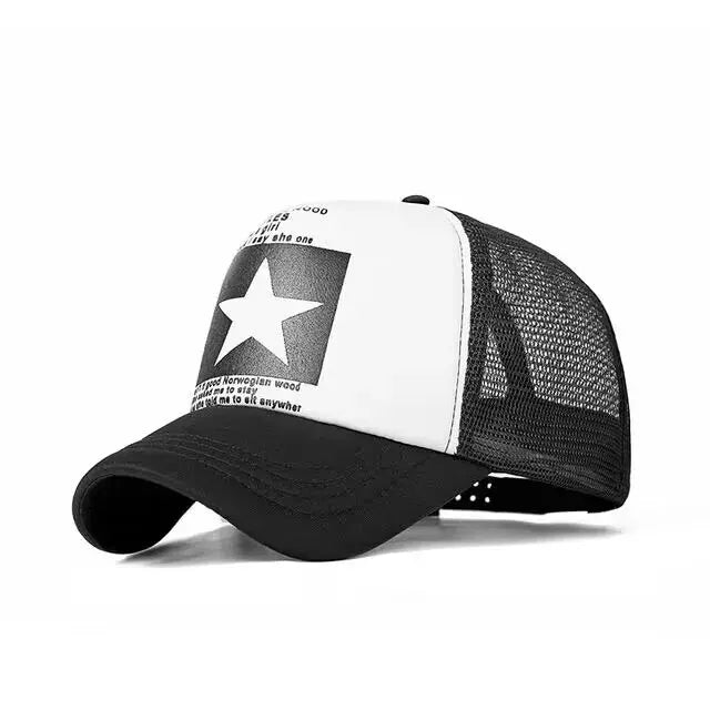 Unisex Mesh-Back Snapback Baseball Cap