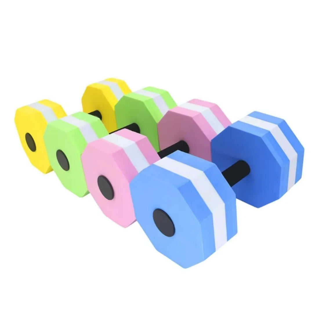 High-Density Foam Aqua Dumbbells, Pair