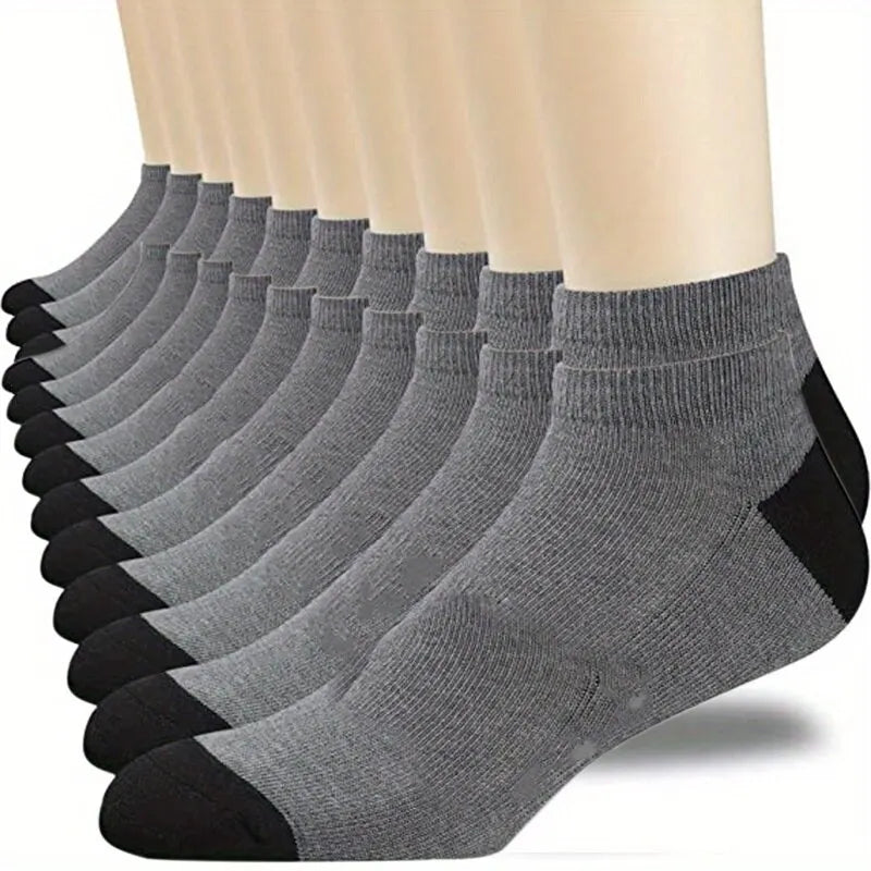 Men's Breathable Cotton Ankle Socks