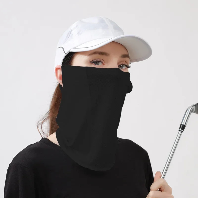Unisex Ear-Loop Summer Face and Neck Cover