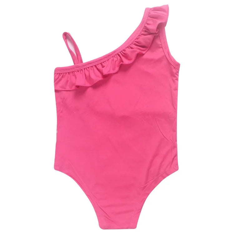 Girls' Capybara Print One-Piece Swimsuit, image 10 of 14