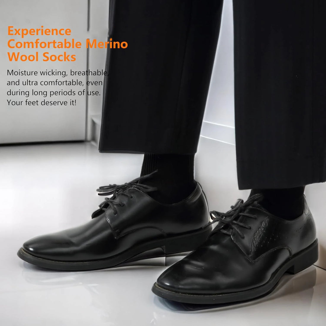 Unisex 65% Merino Ankle Socks, 1, 3 or 4 Pairs