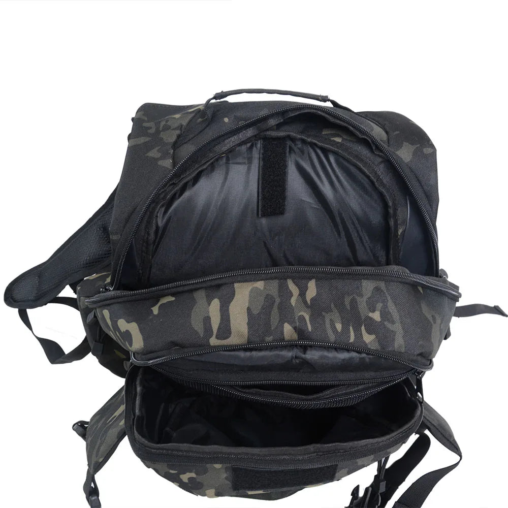 45L Waterproof Fishing Hunting Backpack Outdoor Rucksacks Tactical