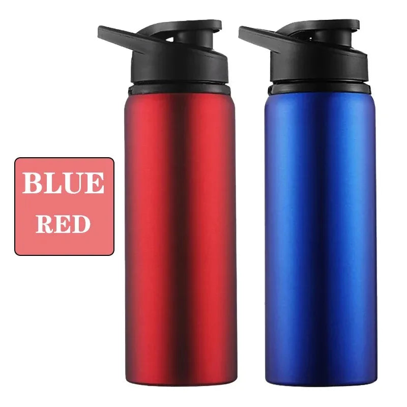 Portable Stainless Steel Water Bottle Bicycle Riding Drinking