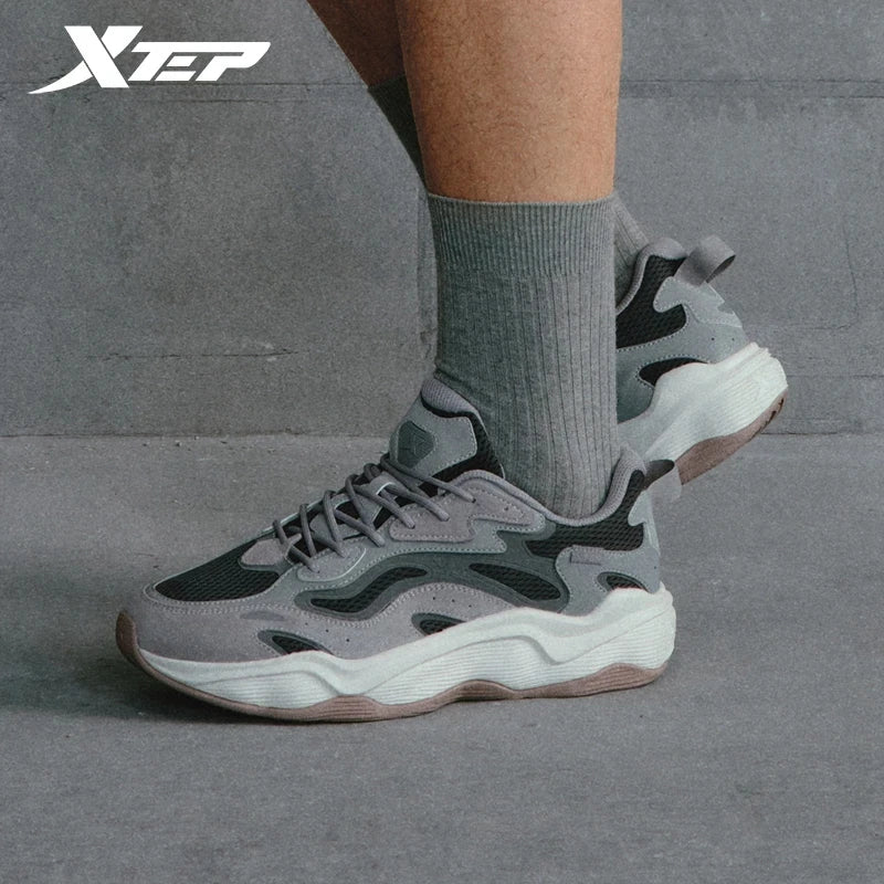 Xtep Casual Shoes Men 2024 Summer Comfortable Fashion