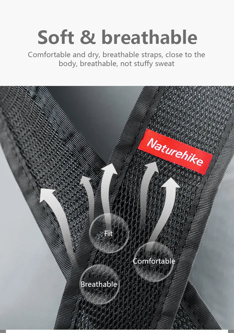 Naturehike Cloudy Goose 18L 22L Silicone Folding Backpack