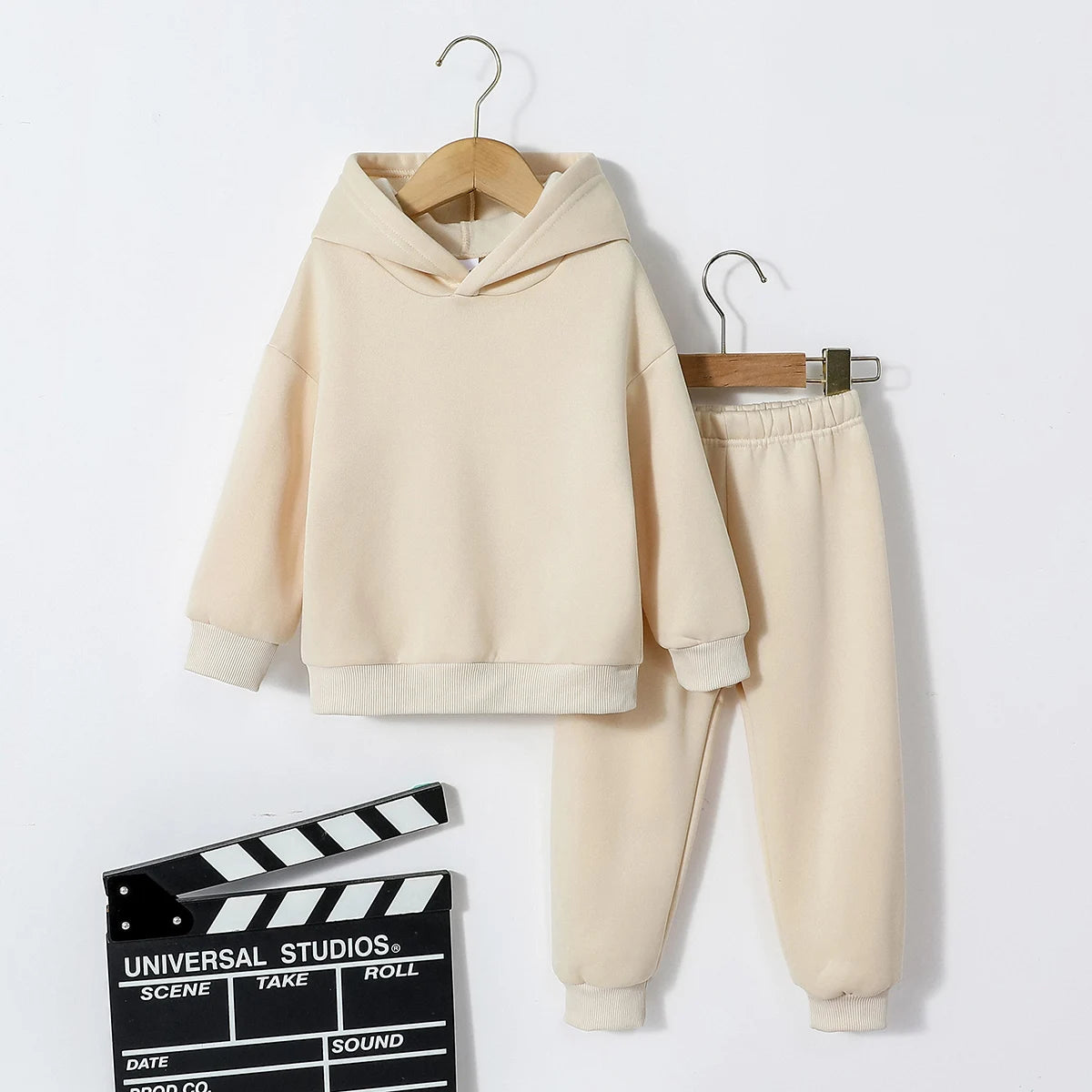 Kids Fashion 2pcs Pullover Hoodie+Pants Suits 1-8Y Years