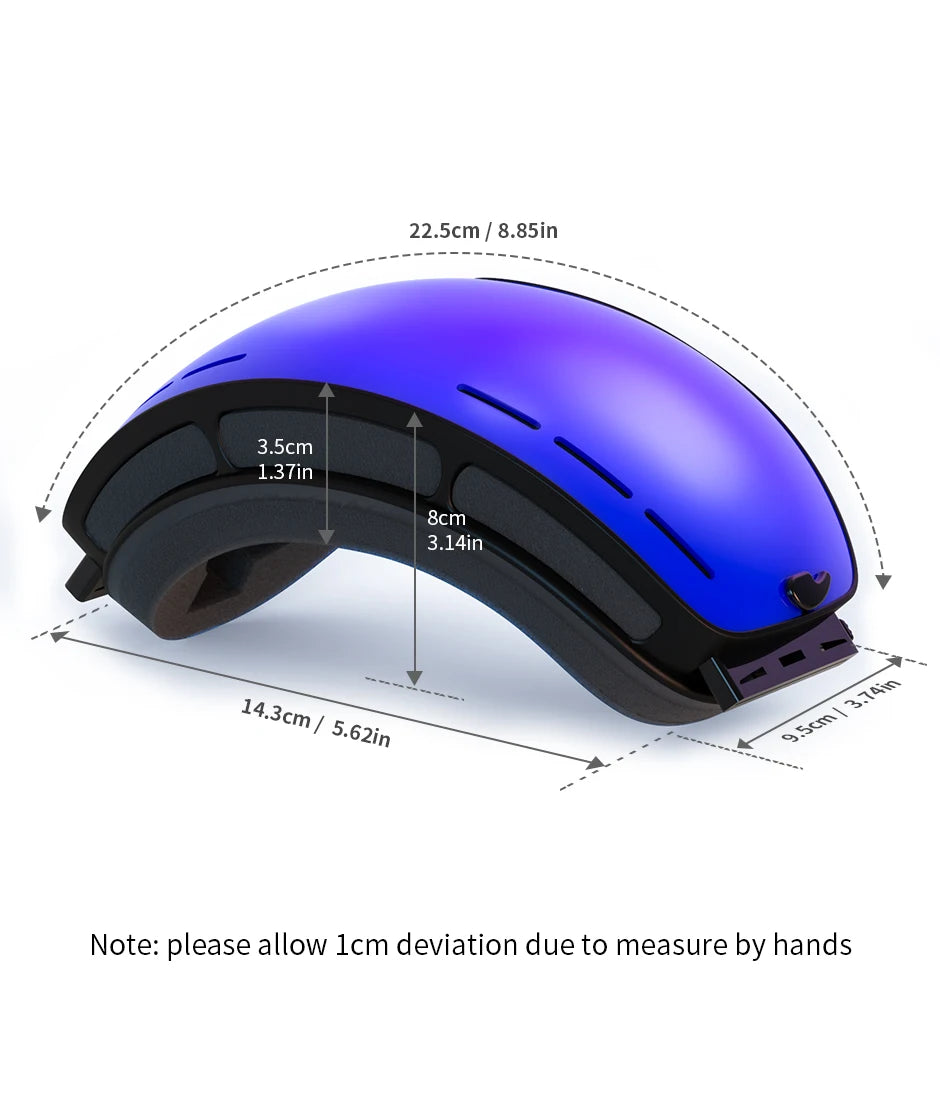 Outdoor Sports Ski Goggles UV400 Protection Ski Mask