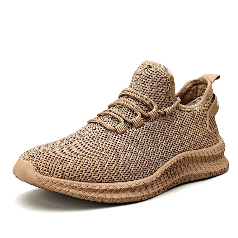 Men's Lightweight Mesh Running Trainers, image 30 of 30