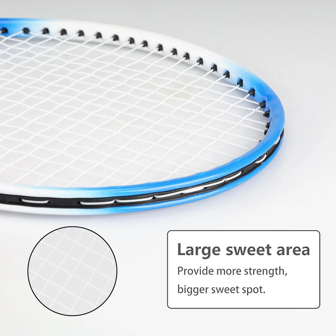 Tennis Racket Set, 2 Rackets with Carry Bag