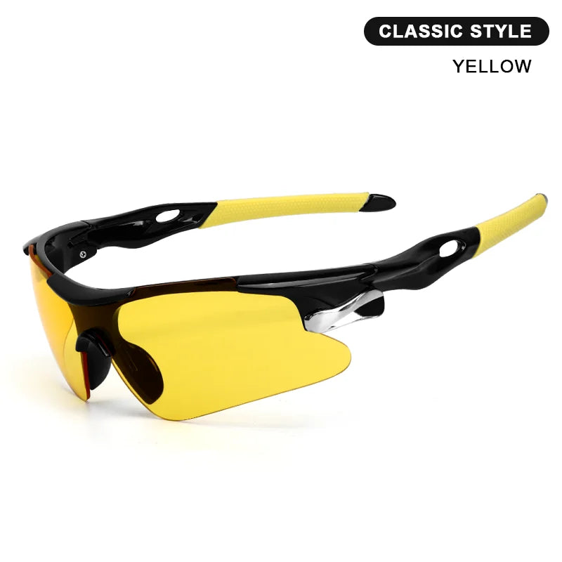 RIDERACE Men's Wraparound Cycling Sunglasses