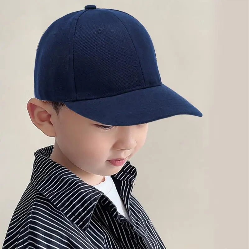 Fashion Candy Color Kids Baseball Cap Sun Protection