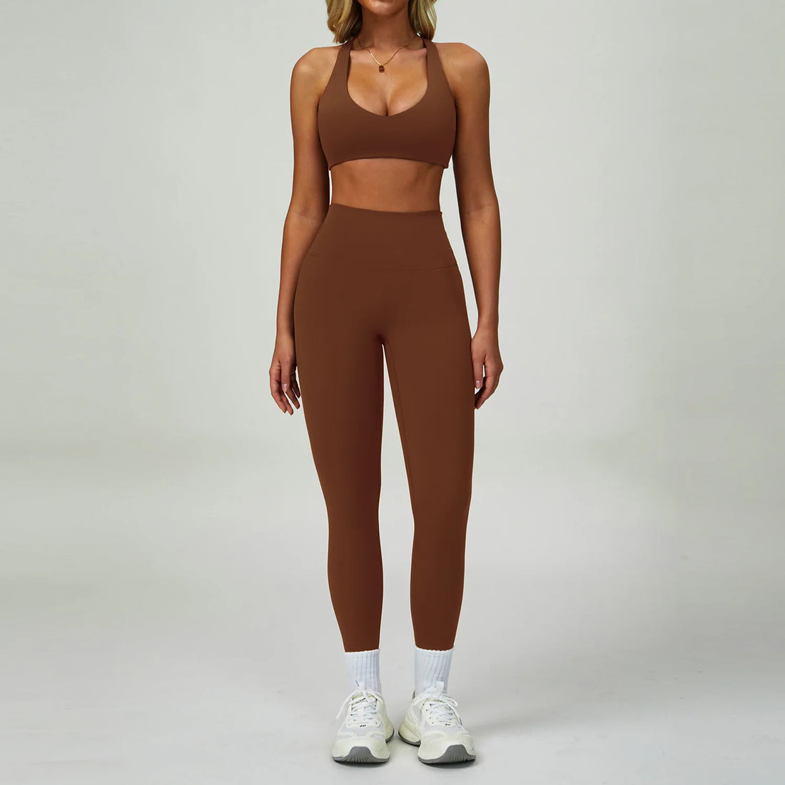 Women's 2-Piece Yoga Set, Leggings or Shorts