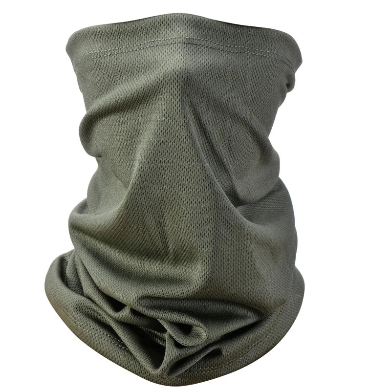 Solid Colour Multi-Use Neck Warmer Tube