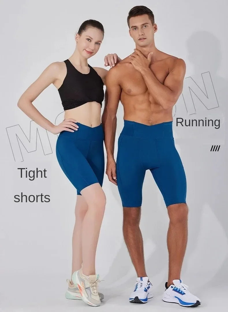 Compression Shorts Men Running Tights Women Workout Short