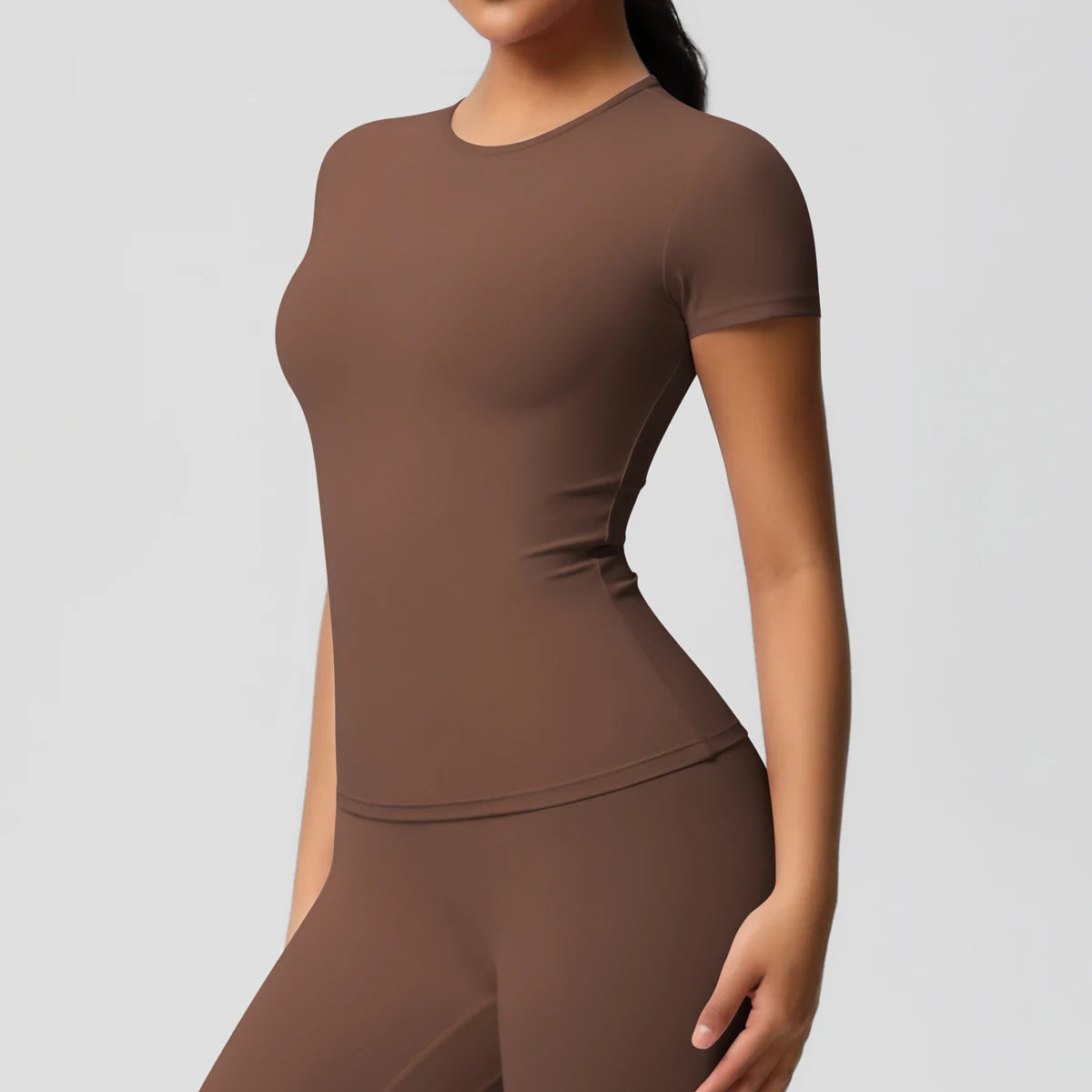 Women's Breathable High-Stretch Workout Top, image 7 of 42
