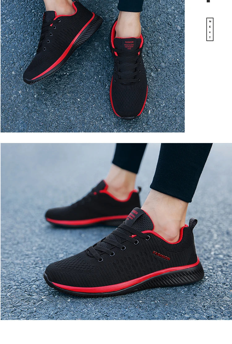 Men's Breathable Casual Running Trainers, image 15 of 21