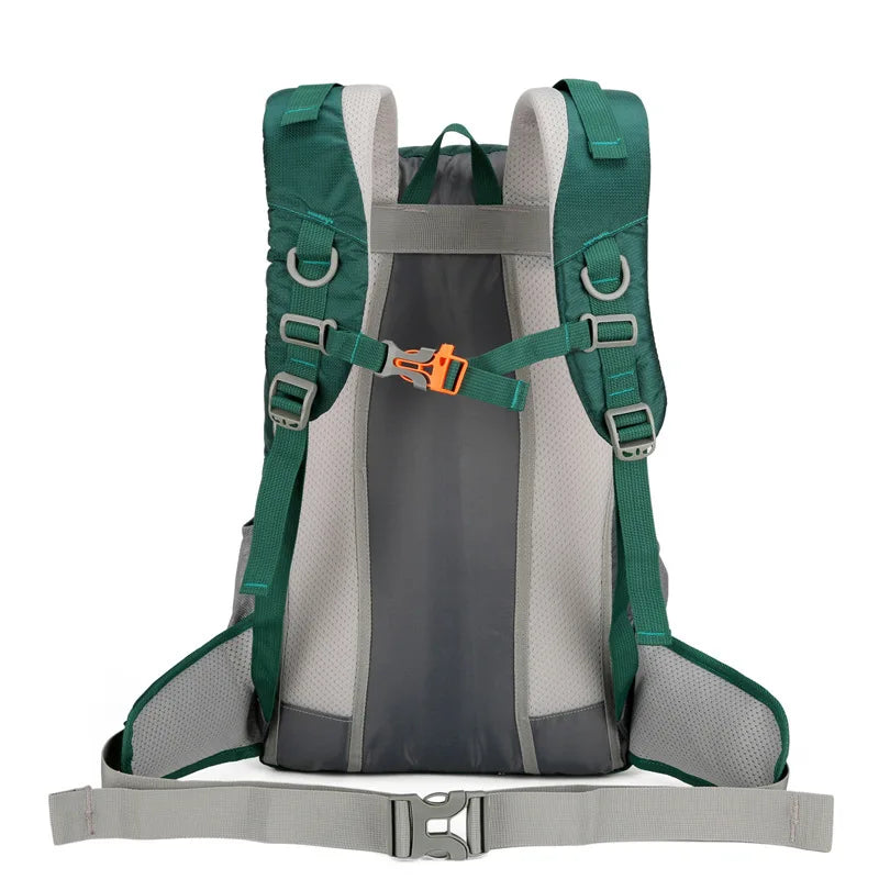 Outdoor Travel Hiking Backpack 30-40L Rainproof Nylon Cover