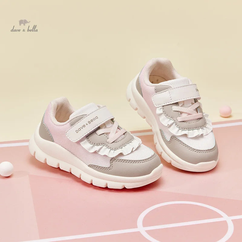 Dave & Bella Toddler Girls' Pink Trainers, image 2 of 7