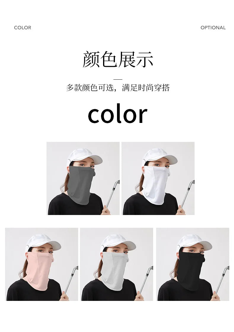 Unisex Ear-Loop Summer Face and Neck Cover, image 6 of 18