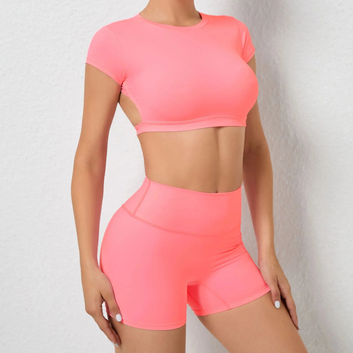 Women's Matching 2-Piece Yoga and Gym Set, image 12 of 38