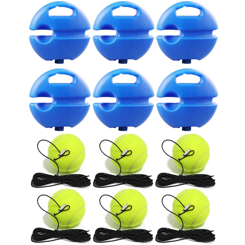 Solo Tennis Trainer Sets and Spare Rope Balls