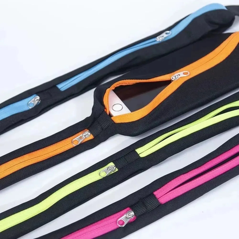 Adjustable Double-Pocket Running Waist Pack, image 6 of 25