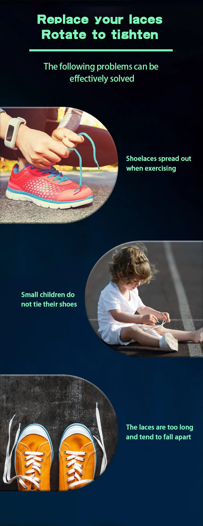 Upgrade Easy Installation Automatic Shoe Laces Without Ties