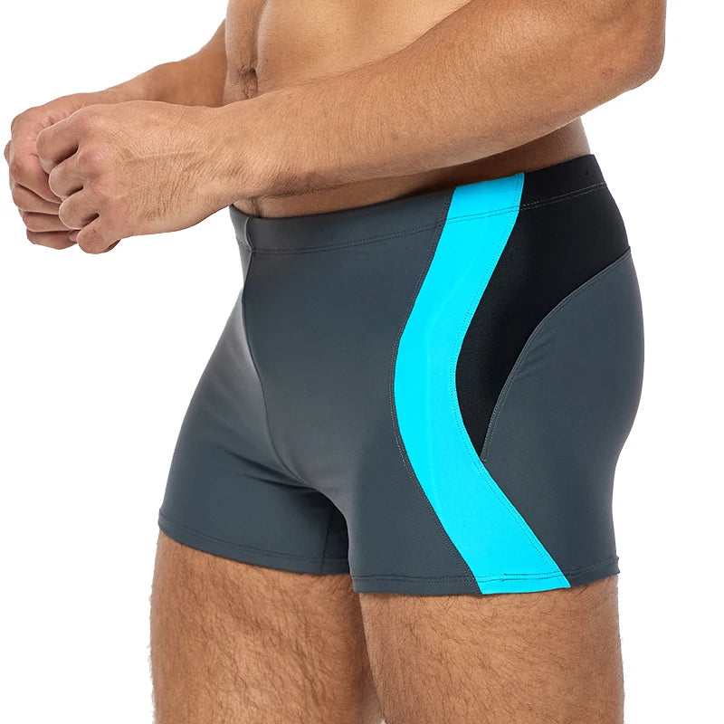 Men's Adjustable-Waist Swim Trunks, M-2XL
