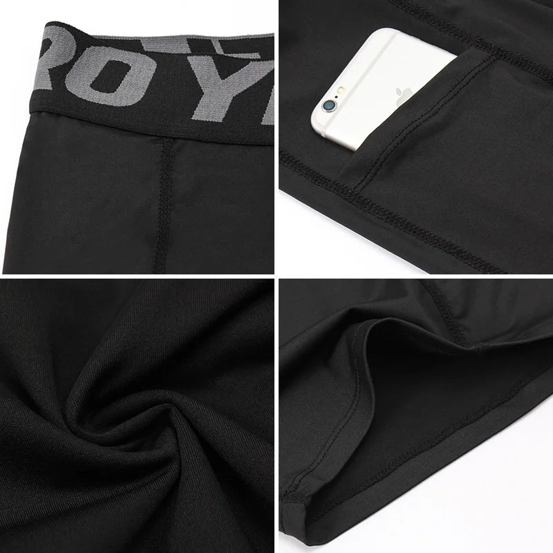 Men's Compression Running Shorts, Zip Pocket, image 7 of 37
