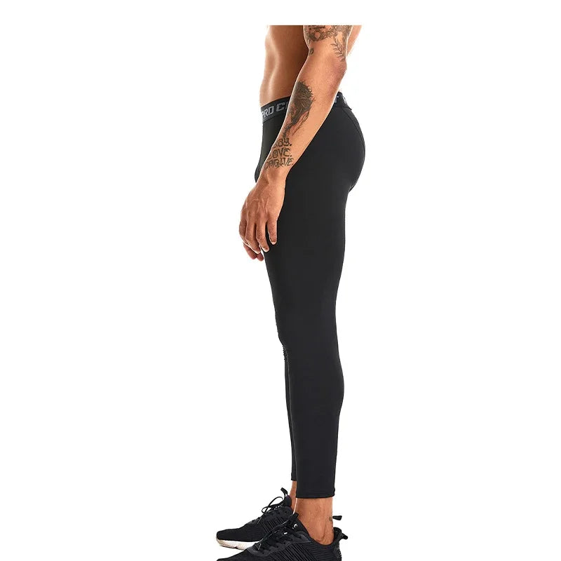 Running Leggings Men Sportswear Quick Dry Gym Fitness