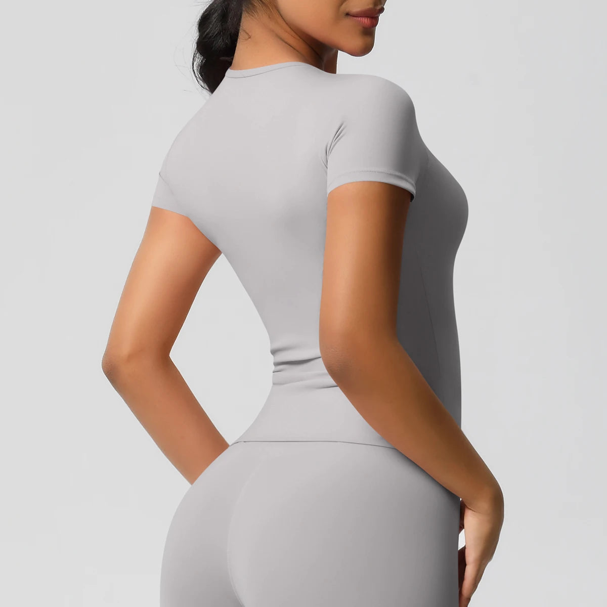 Workout Dry Fit Breathable High Elastic Sports Top