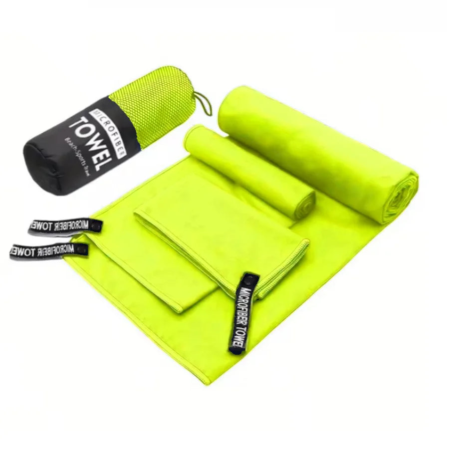 3PCS Quick Dry Beach Towel, Microfiber Travel Towel