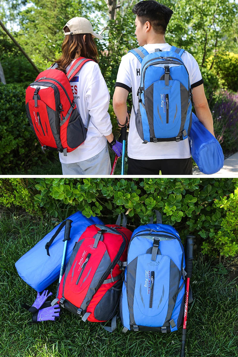 New Unisex Travel Backpack Women Men Outdoor Hiking