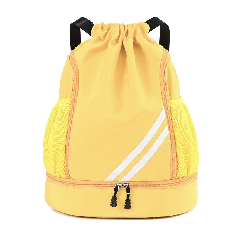 Unisex Basketball Drawstring Gym Backpack