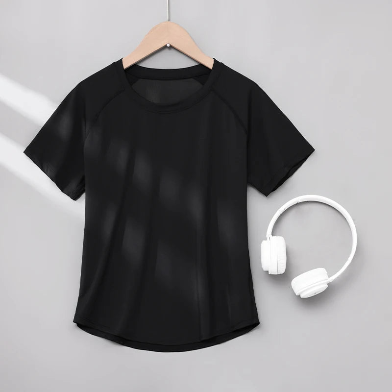 Women's Breathable Quick-Dry Yoga T-Shirt