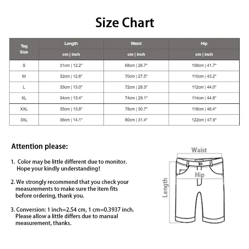 Shorts Mens 2024 Summer Men's Swimwear Shorts Brand