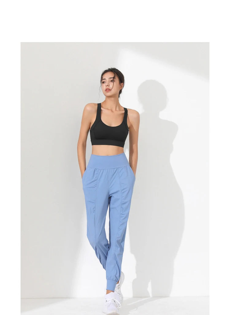 Women's Loose-Fit Cuffed Running Joggers