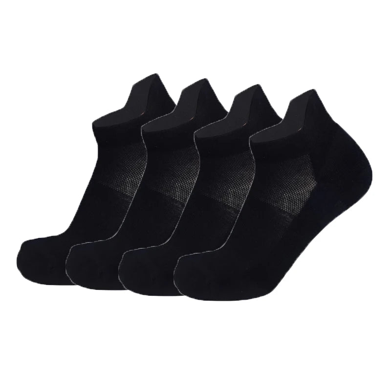 Unisex 65% Merino Ankle Socks, 1, 3 or 4 Pairs