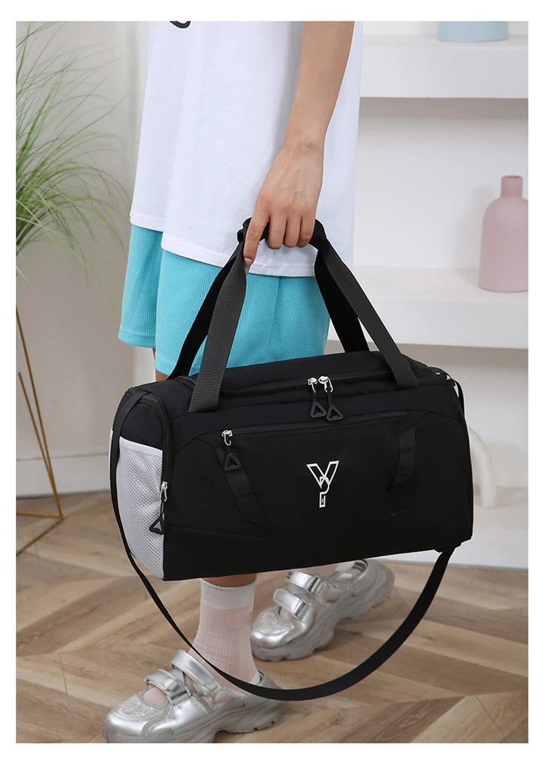 Woman Sports Gym Handbag Waterproof Fitness Training Bag