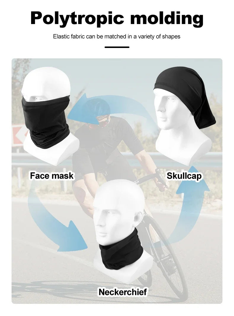 Breathable Sweat-Absorbing Cycling Face Mask, image 9 of 14