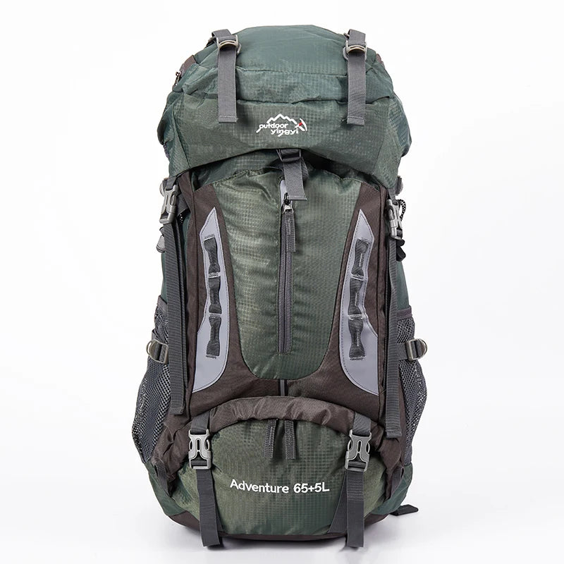 70L Camping Backpack Men's Travel Bag Climbing Rucksack