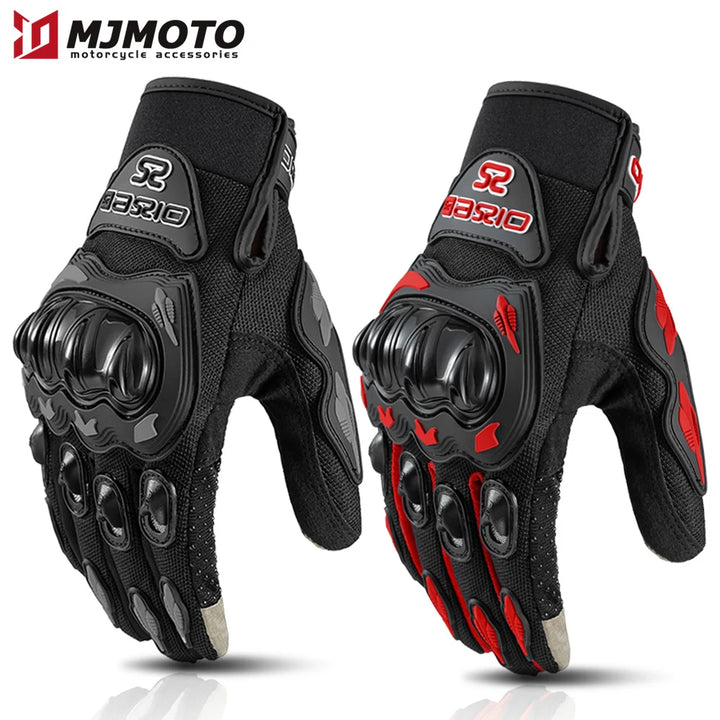 Breathable Full-Finger Motorcycle Gloves