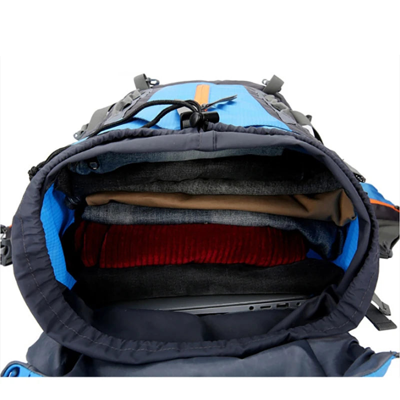 70L Camping Backpack Men's Travel Bag Climbing Rucksack