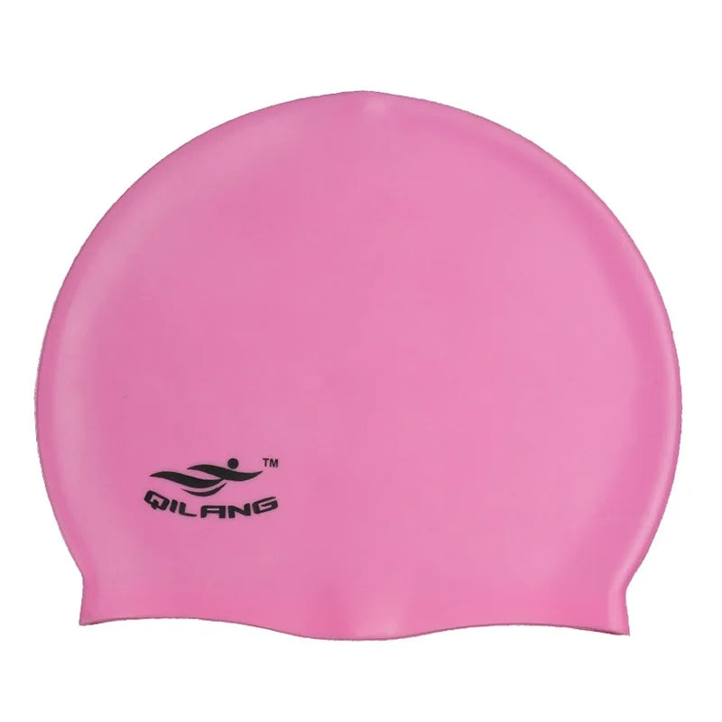 No Fog Head Silicone High-quality Swimming Cap Adults