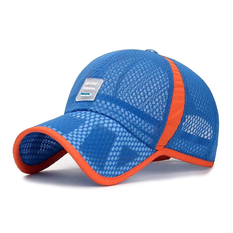 Kids' Breathable Curved-Brim Baseball Cap