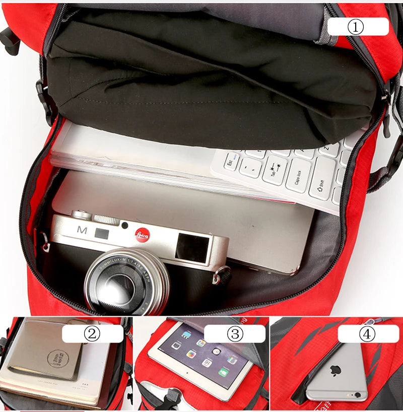 New Unisex Travel Backpack Women Men Outdoor Hiking