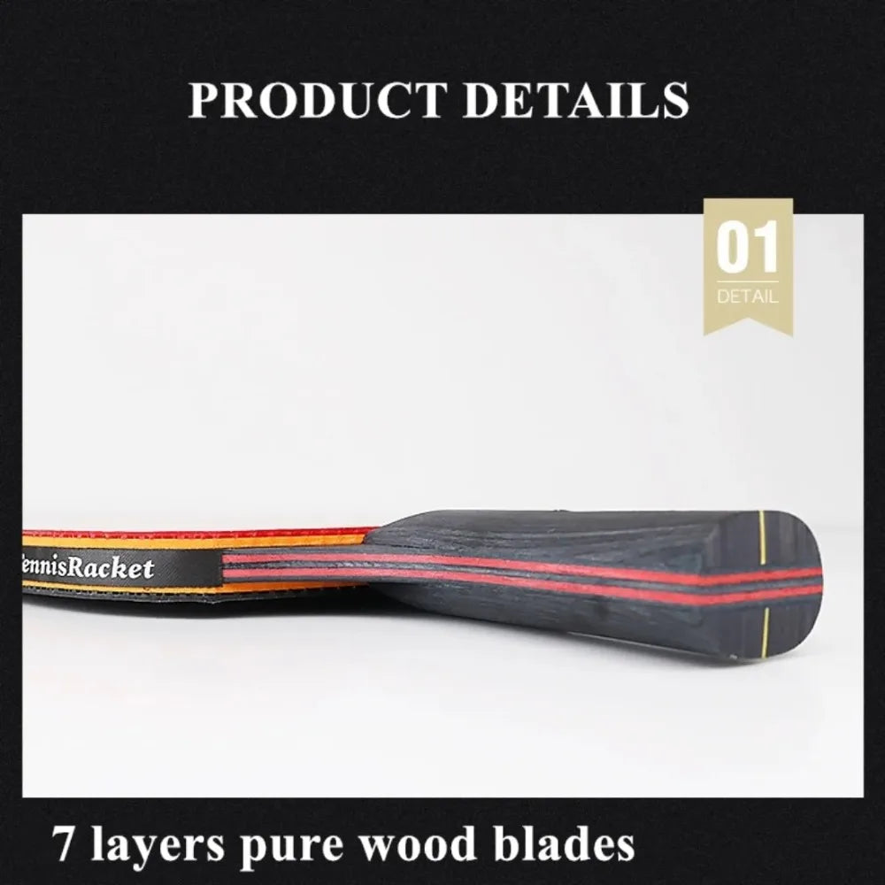 Table Tennis Bats, Set of 2 with Carry Bag, image 15 of 22