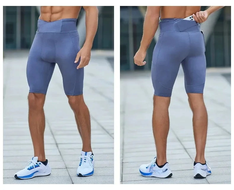 Compression Shorts Men Running Tights Women Workout Short